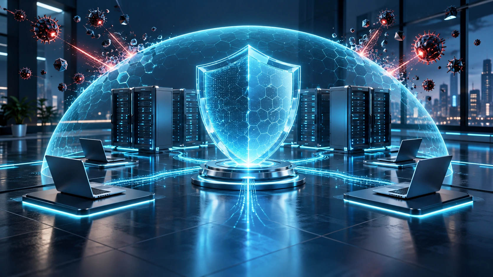 Stații de lucru și servere protejate prin Bitdefender GravityZone Endpoint Security